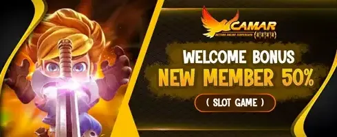 Welcome Bonus New Member promotion banner